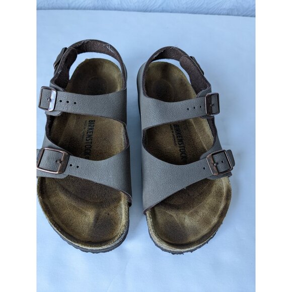 Birkenstock Other - Original BIRKENSTOCK Roma Kids Suede Sandal Slingback Strap Mocha Size 32